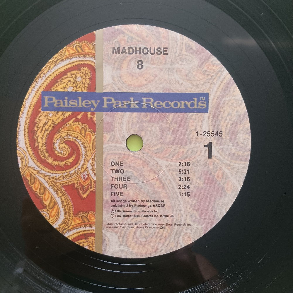 Madhouse - 8 - 1987 - 9 25545-1 - Used - EX - Vinyl