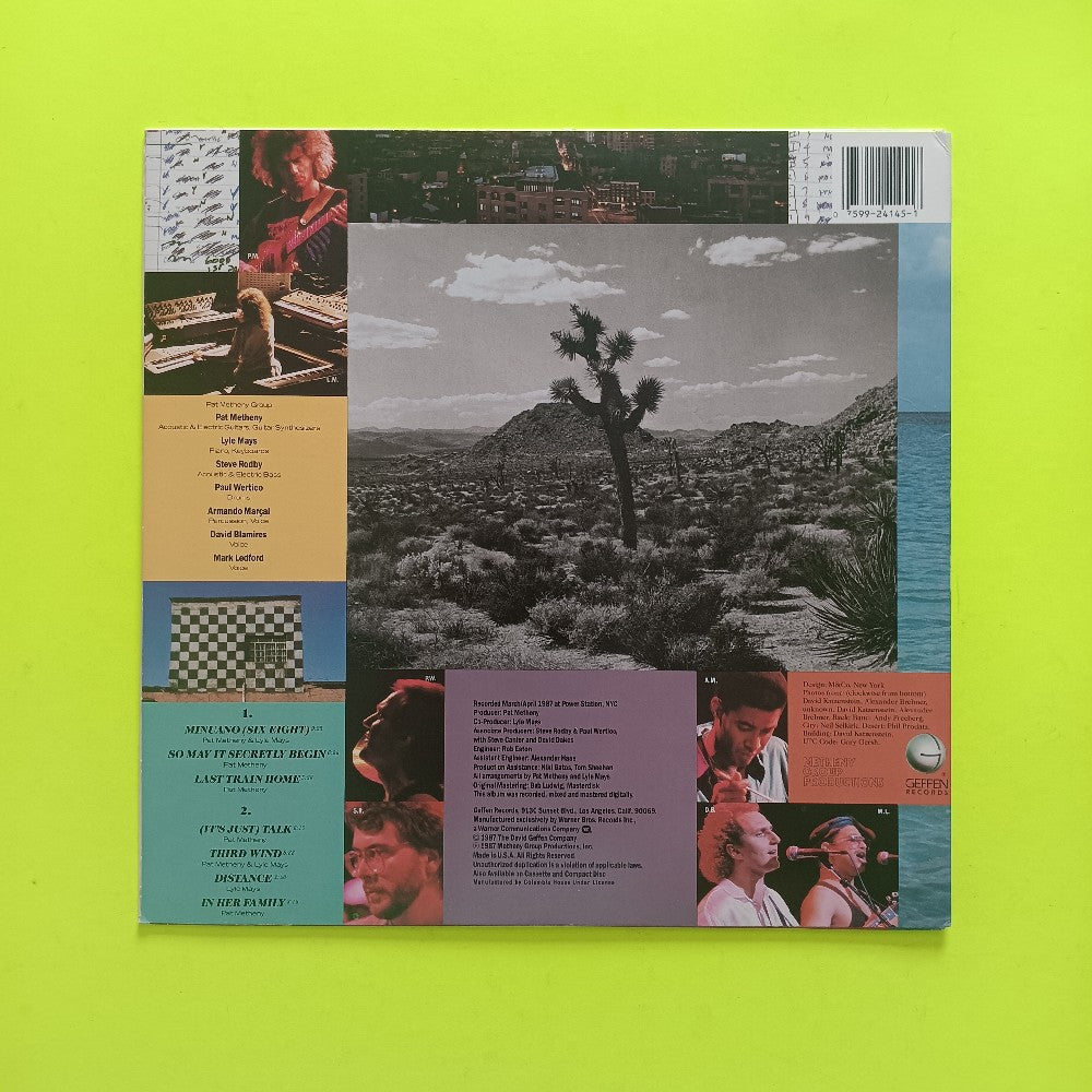 Pat Metheny Group - Still Life (Talking) CLUB - 1987 - GHS 24145 - Used - EX - Vinyl