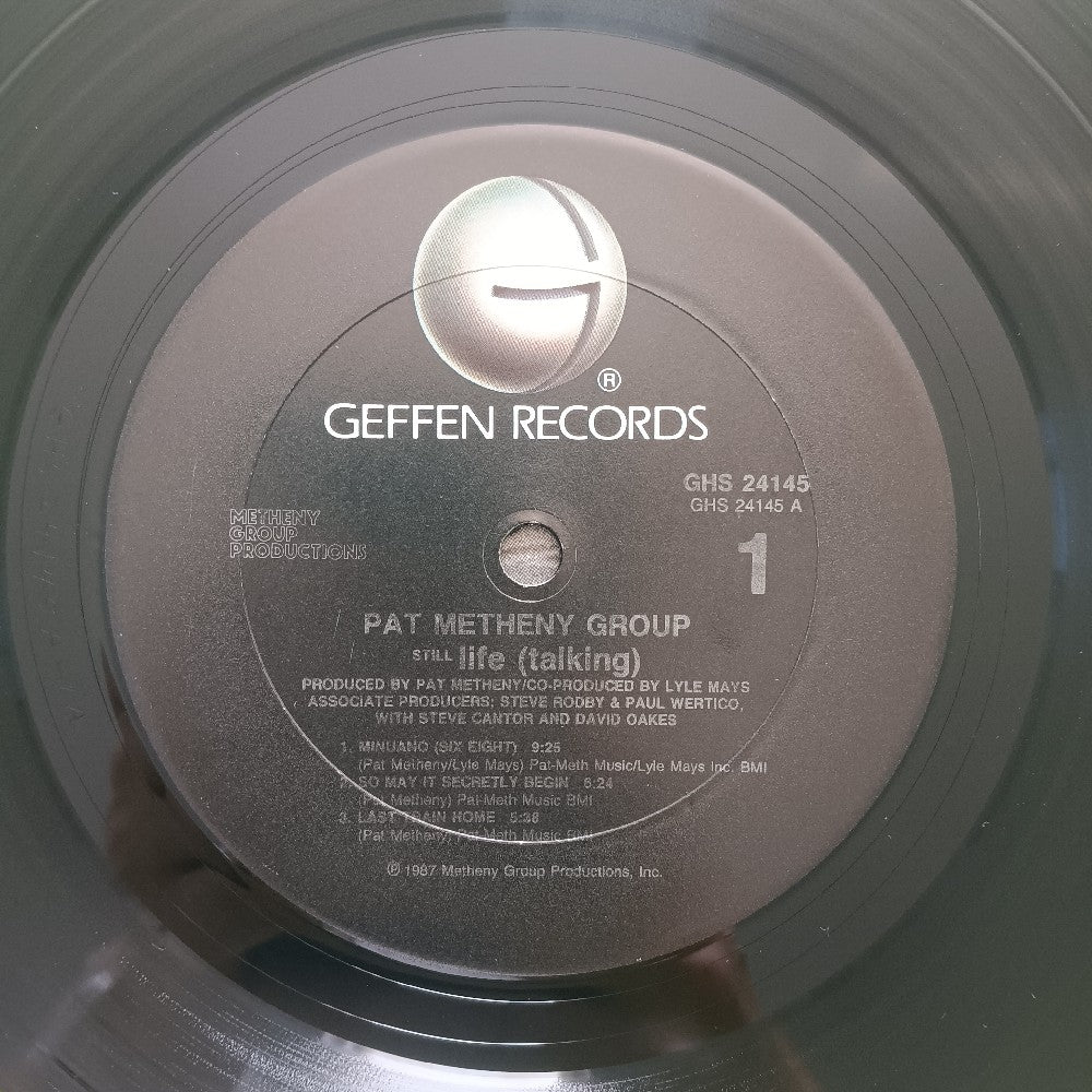 Pat Metheny Group - Still Life (Talking) CLUB - 1987 - GHS 24145 - Used - EX - Vinyl
