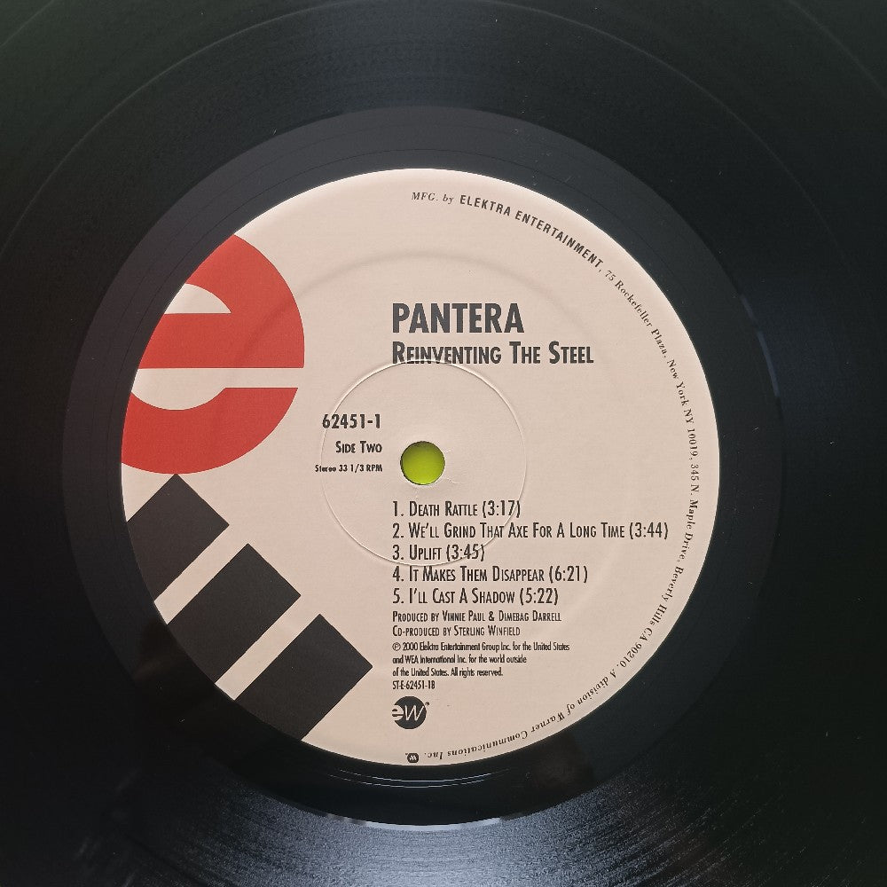 Pantera - Reinventing The Steel OG Shrink & Hype - 2000 - 62451-1 - Used - EX - Vinyl