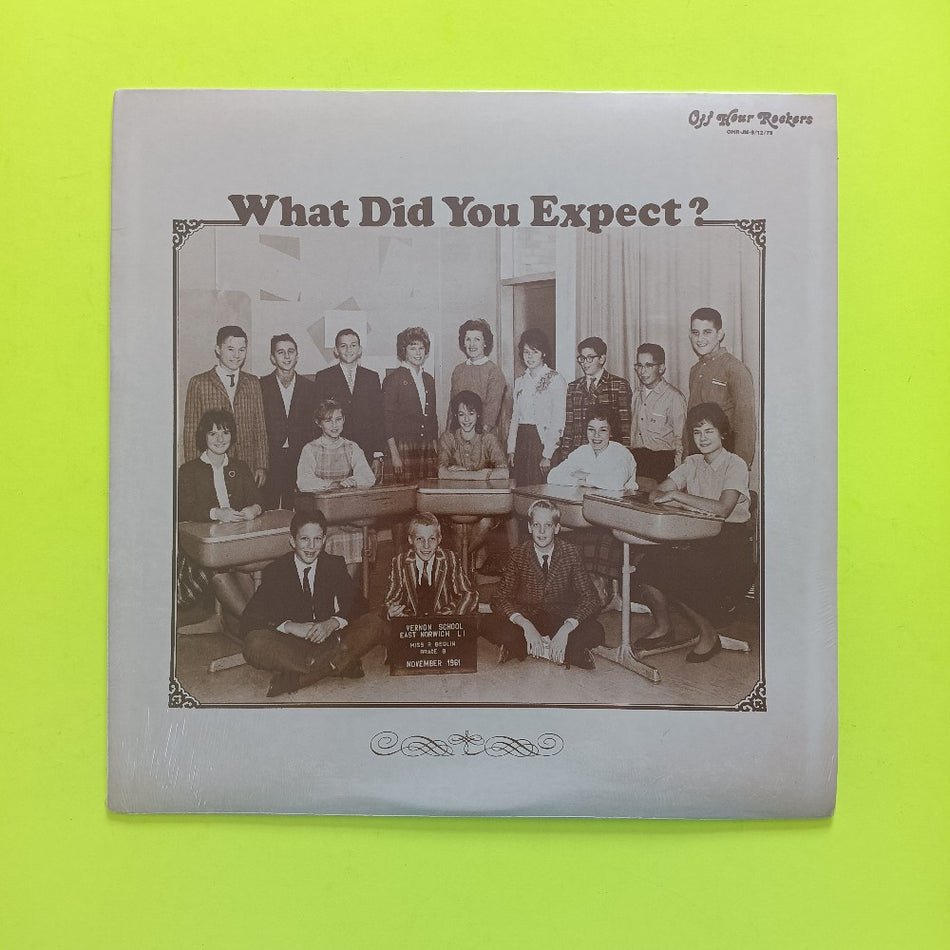 Jackie Martling - What Did You Expect  - 1979 - OHR-JM-9/12/79 - New - Sealed - Vinyl