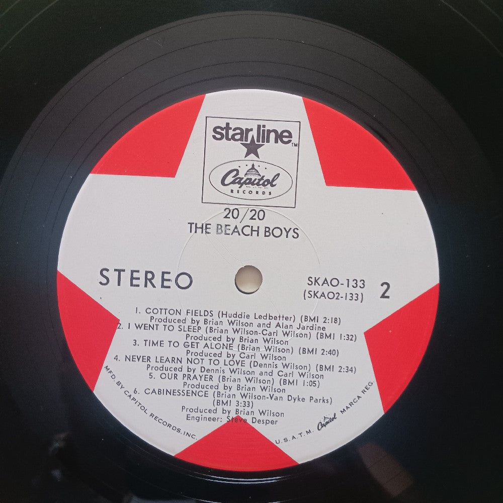 Beach Boys - 20/20 STARLINE UNIPAK - 1969 - SKAO 133 - Used - VG+ - Vinyl
