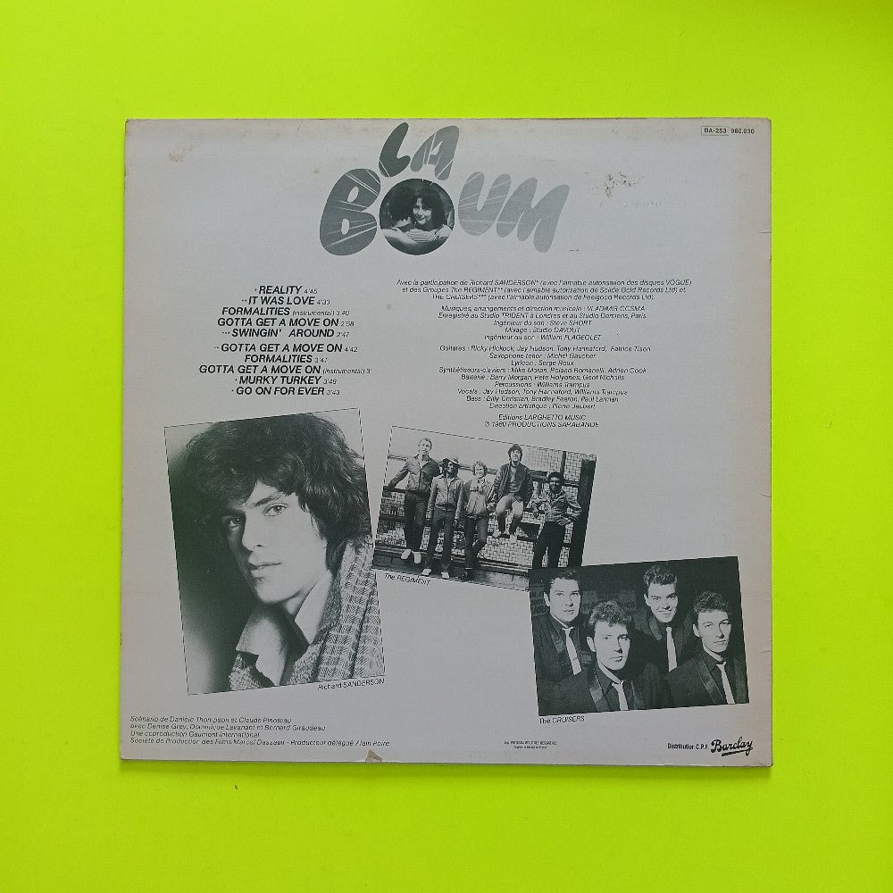 Vladimir Cosma - La Boum Soundtrack FRANCE - 1980 - 960.030 - Used - VG+ - Vinyl