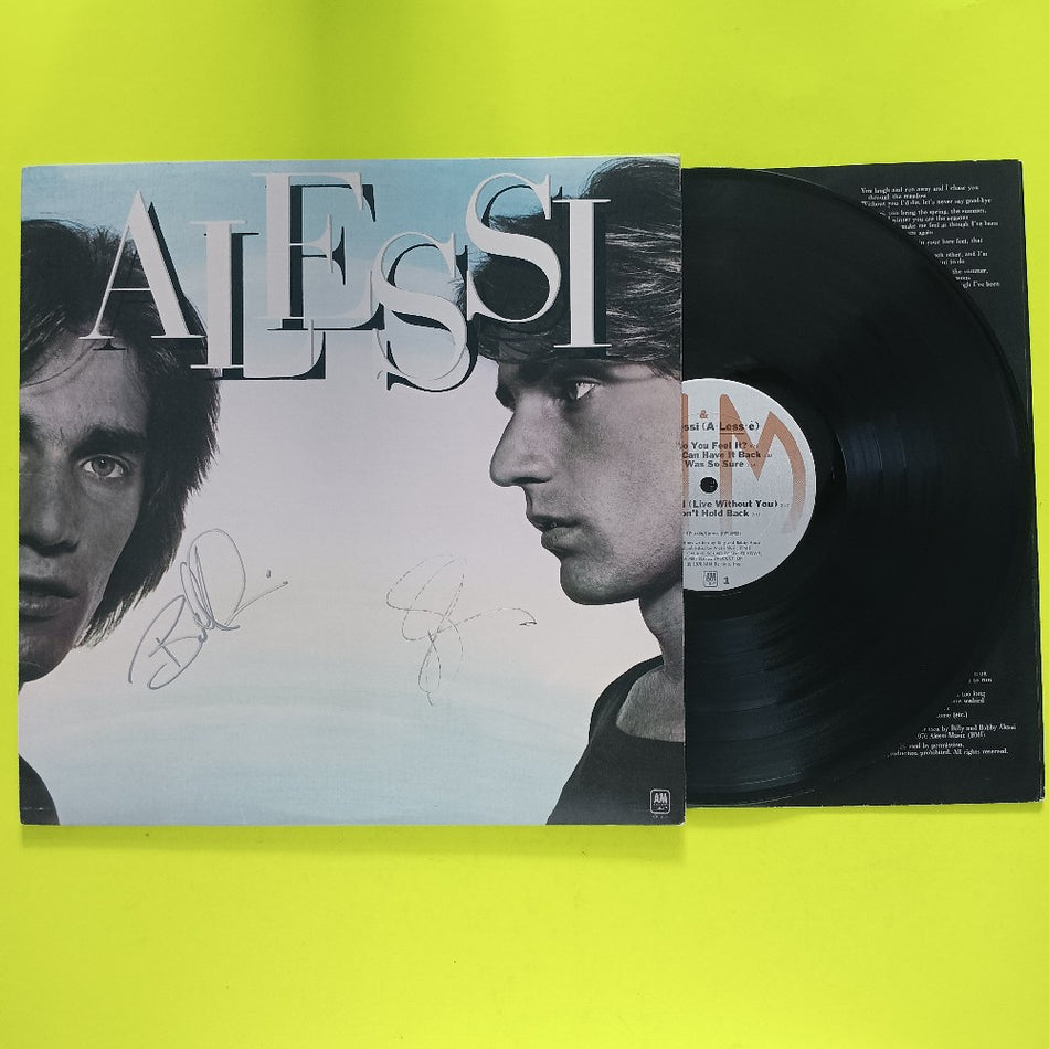 Alessi - Alessi / Self Titled AUTOGRAPHED  - 1977 - SP 4608 - Used - VG++ - Vinyl