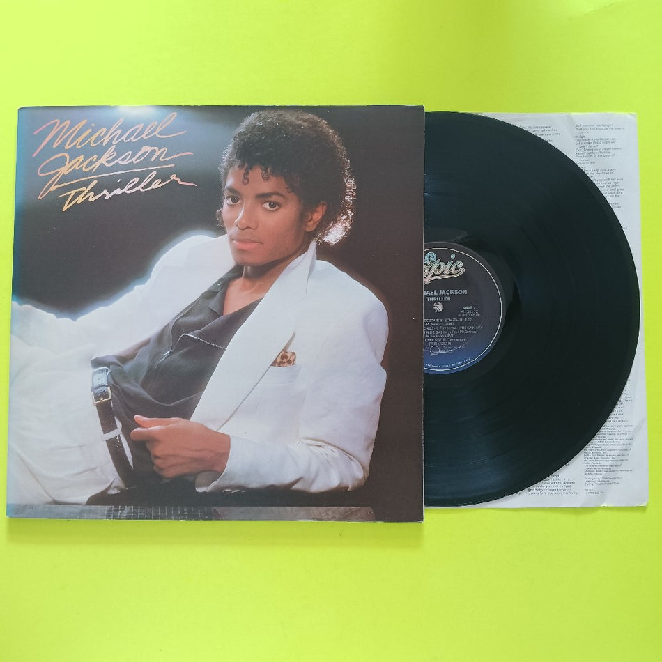 Michael Jackson - Thriller OG NO CO-PROD CREDIT - 1982 - QE 38112 - Used - VG++ - Vinyl