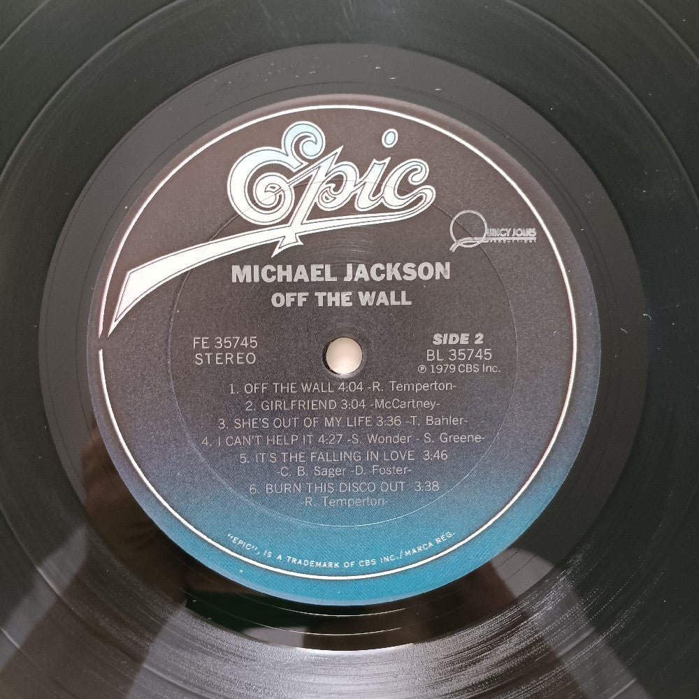 Michael Jackson - Off The Wall OG - 1979 - FE 35745 - Used - VG++ - Vinyl