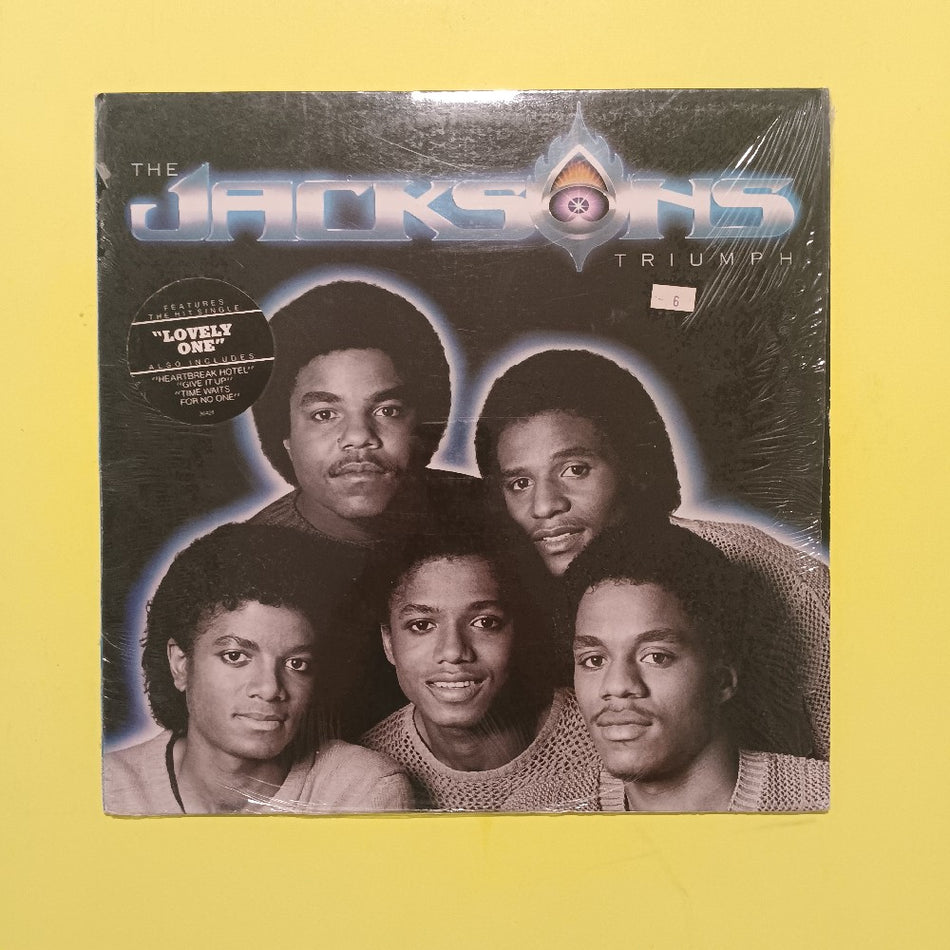 The Jacksons - Triumph OG SHRINK & HYPE - 1980 - FE 36424 - Used - VG+ - Vinyl