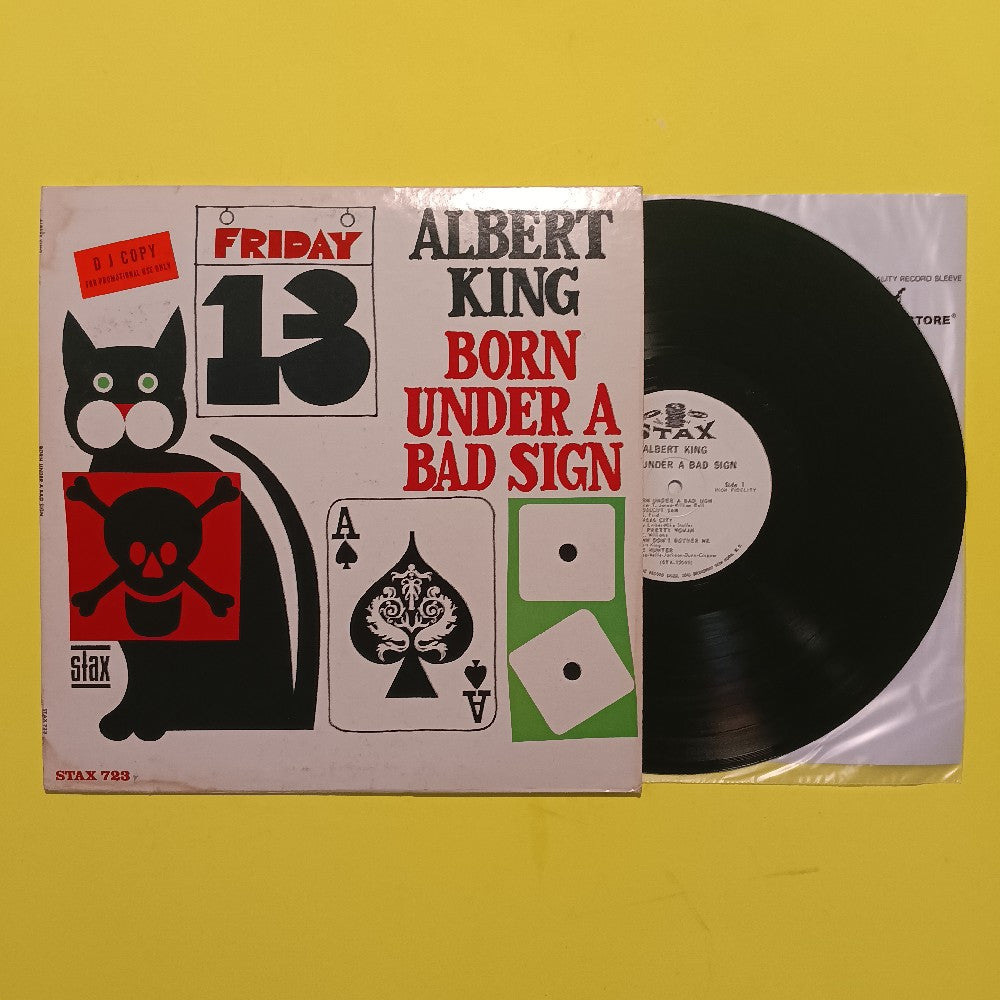 Albert King - Born Under A Bad Side OG PROMO MONO - 1967 - Stax 723 - Used - VG++ - Vinyl