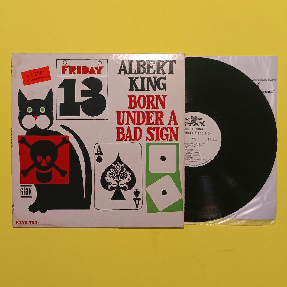 Albert King - Born Under A Bad Side OG PROMO MONO - 1967 - Stax 723 - Used - VG++ - Vinyl