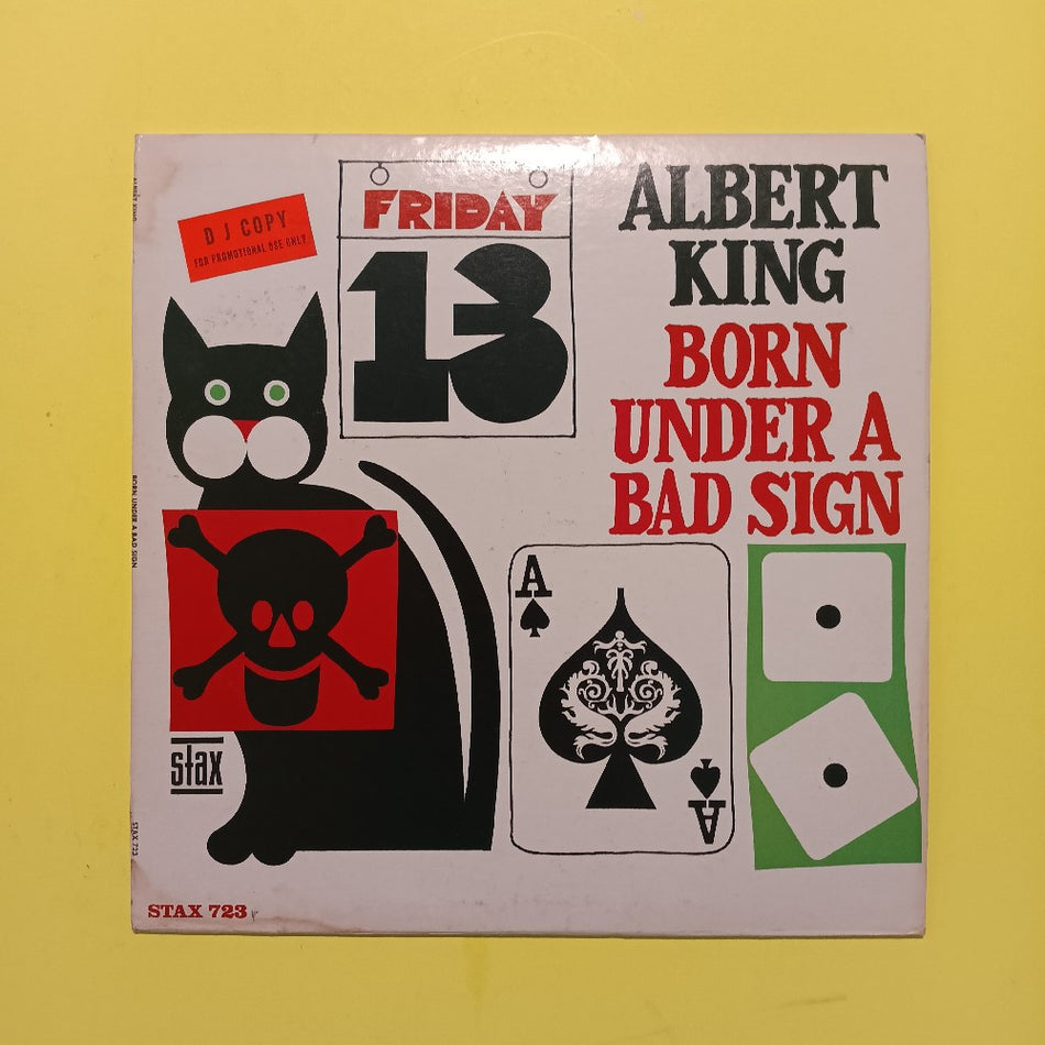Albert King - Born Under A Bad Side OG PROMO MONO - 1967 - Stax 723 - Used - VG++ - Vinyl
