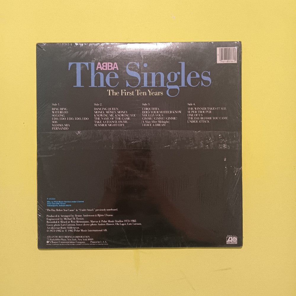 ABBA - The Singles (The First Ten Years) CLUB - 1982 - 80036-1-G - New - Sealed - Vinyl