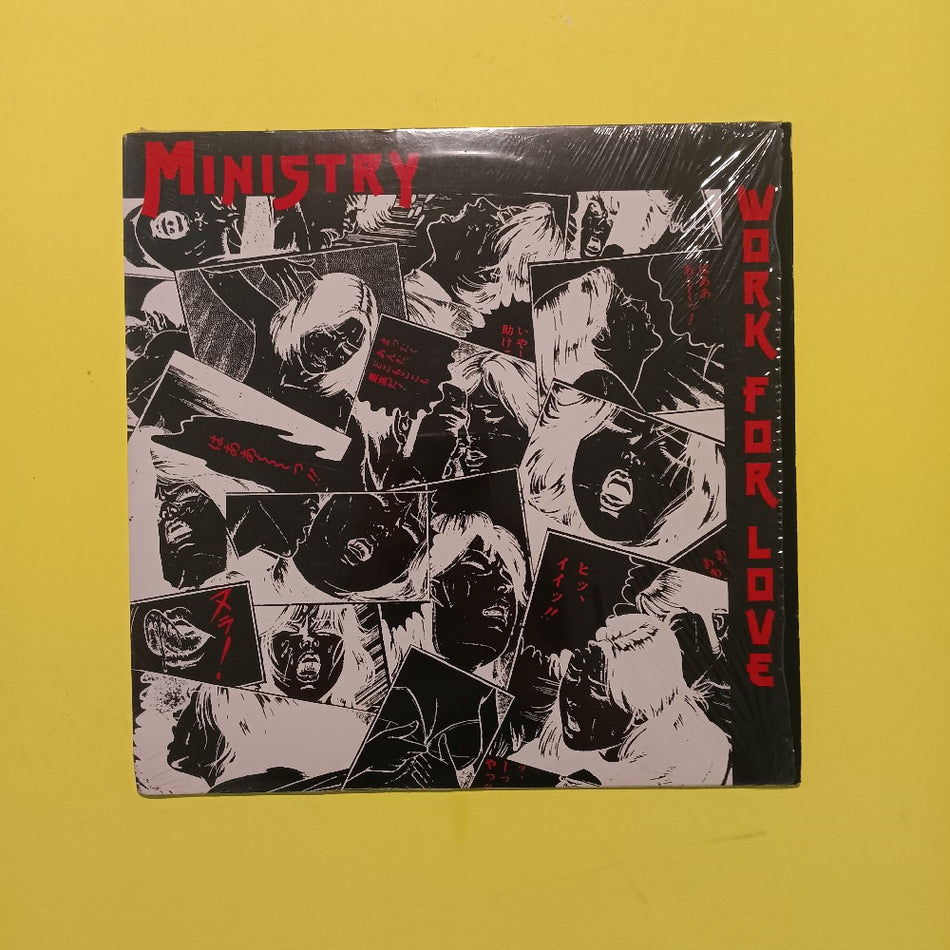 Ministry - Work For Love 12" SHRINK - 1983 - CP 726 - Used - VG++ - Vinyl