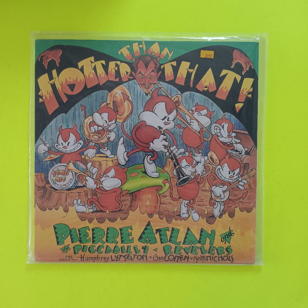 Pierre Atlan & The Piccadilly Revelers - Hotter Than That - 1989 - SOS 1181 - New - Sealed - Vinyl