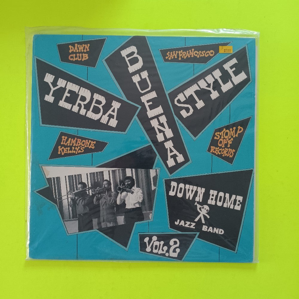 Down Home Jazz Band - Vol. 2 Yerba Buena Style - 1990 - SOS 1190 - New - Sealed - Vinyl