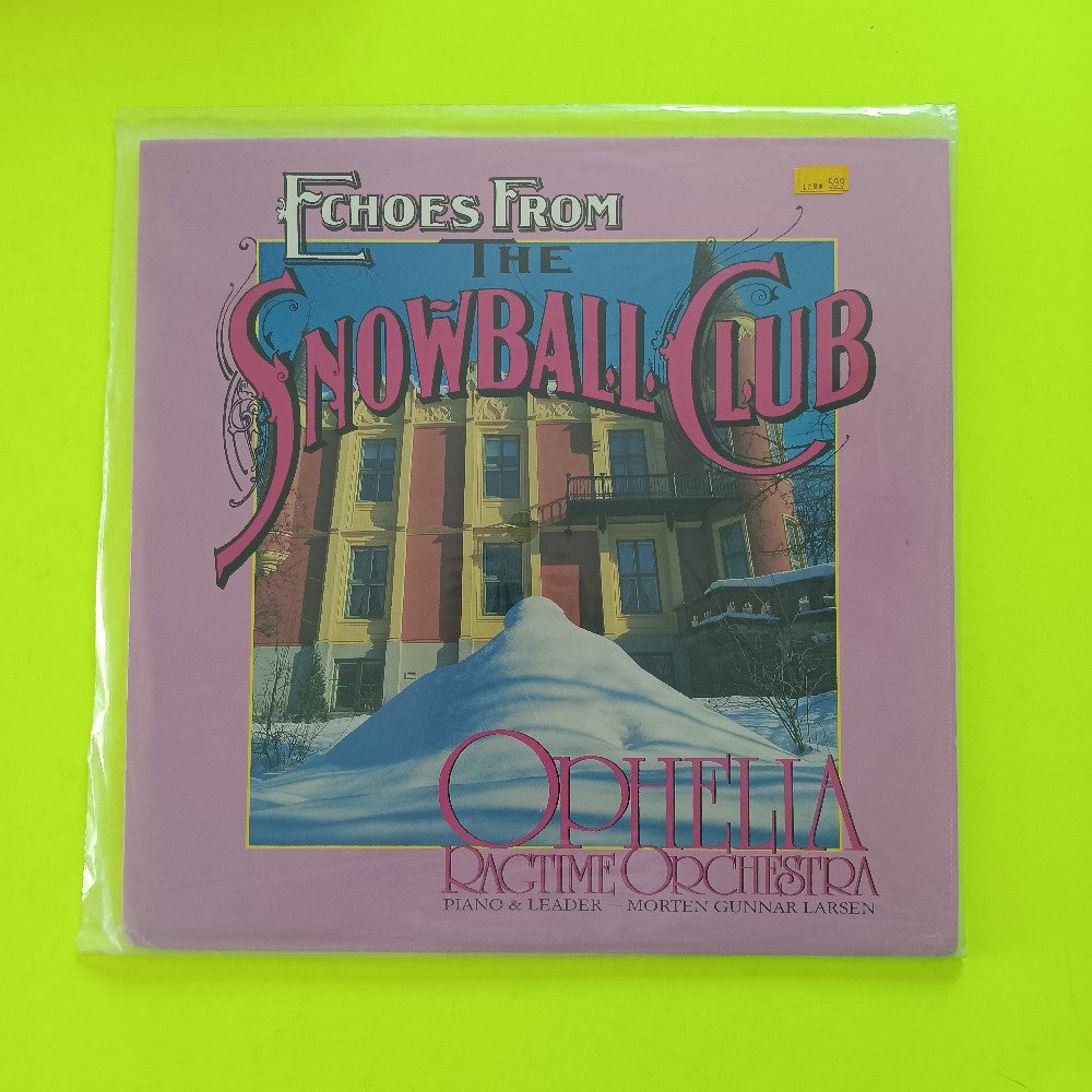 Ophelia Ragtime Orchestra - Echoes From The Snowball Club - 1986 - SOS 1108 - New - Sealed - Vinyl