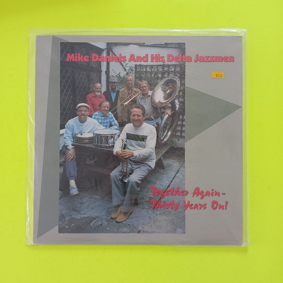 Mike Daniels & His Delta Jazzmen - Together Again - 1990 - SOS 1203 - New - Sealed - Vinyl