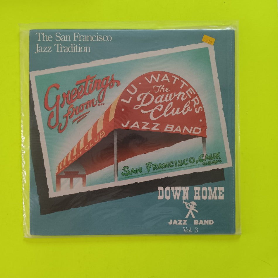 Down Home Jazz Band - Vol. 3 San Francisco Jazz Tradition - 1990 - SOS 1199 - New - Sealed - Vinyl