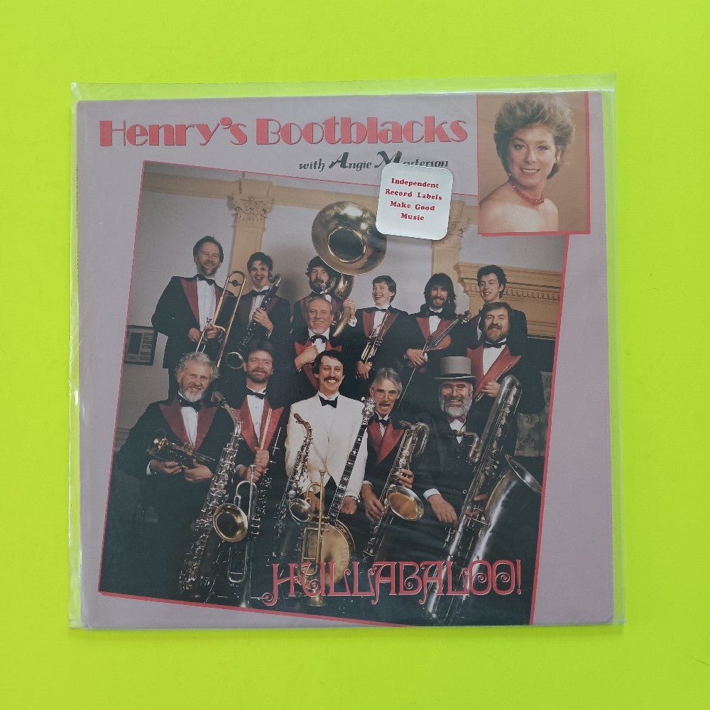 Henry's Bootbacks W. Angie Masterson - Hullabaloo! - 1987 - SOS 1149 - New - Sealed - Vinyl