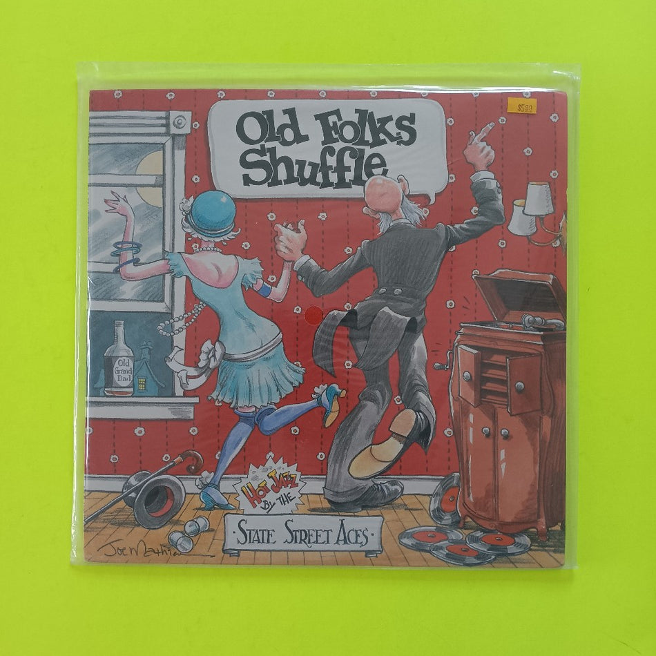 State Street Aces - Old Folks Shuffle - 1986 - SOS 1106 - New - Sealed - Vinyl