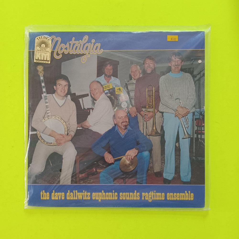 Dave Dallwitz Euphonic Sounds Ragtime Ensemble - Nostalgia - 1984 - SOS 1098 - New - Sealed - Vinyl