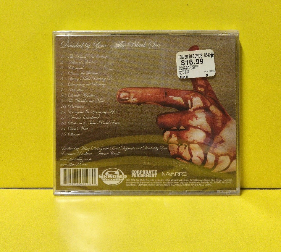Divided By Zero - The Black Sea - 2006 - CPP08 - New - Sealed - CDs