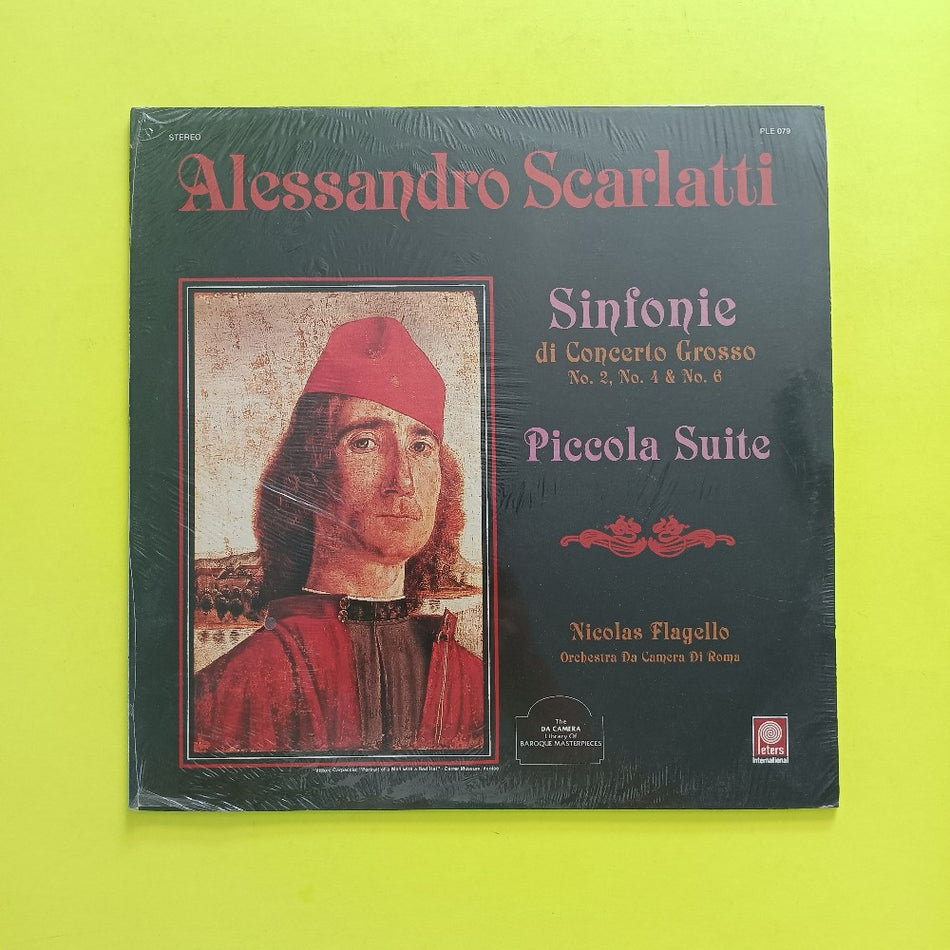 Alessandro Scarlatti / Nicholas Flagello - Sinfonia Di Concerto Grosso / Piccola Suite - 1977 - PLE 079 - New - Sealed - Vinyl