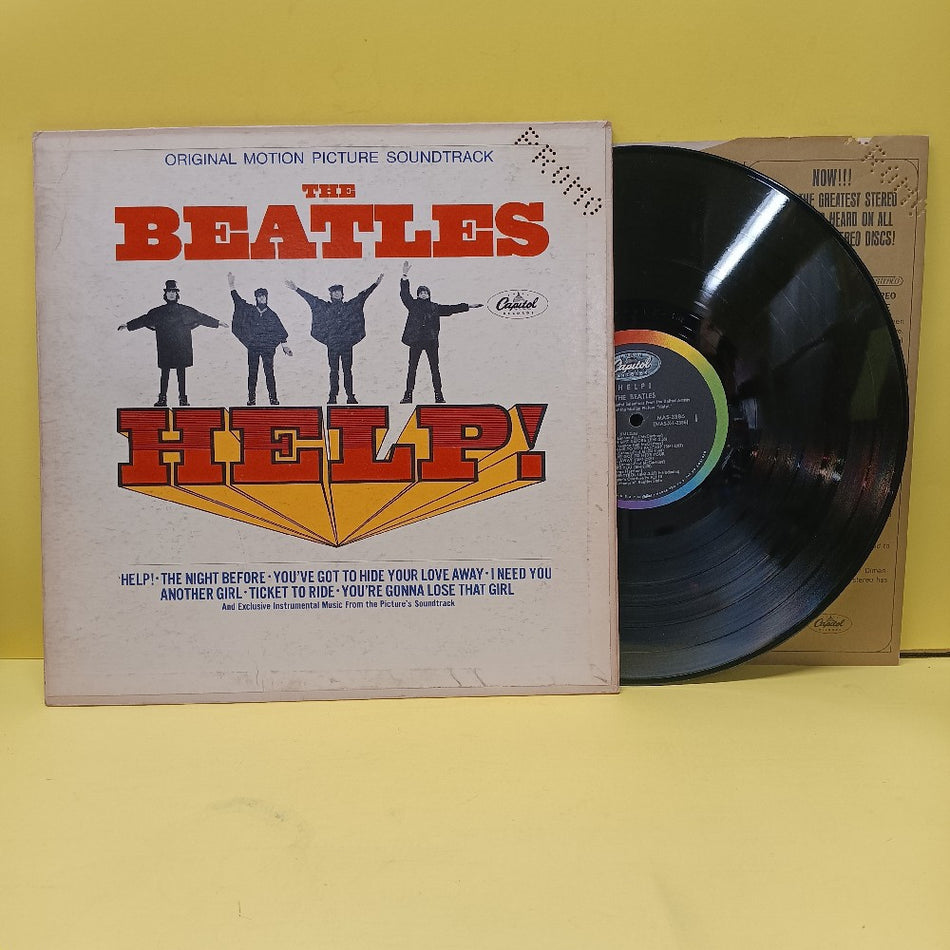 The Beatles - Help! Soundtrack OG MONO PROMO - 1965 - MAS 2386 - Used - VG+ - Vinyl