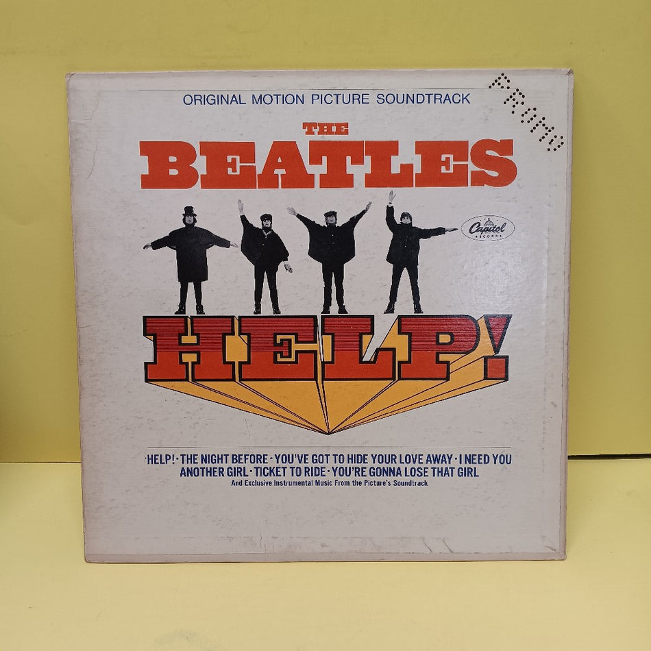 The Beatles - Help! Soundtrack OG MONO PROMO - 1965 - MAS 2386 - Used - VG+ - Vinyl