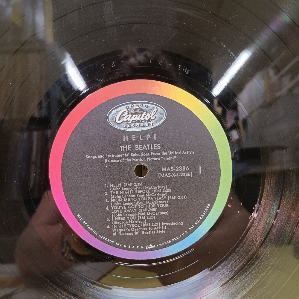 The Beatles - Help! Soundtrack OG MONO PROMO - 1965 - MAS 2386 - Used - VG+ - Vinyl