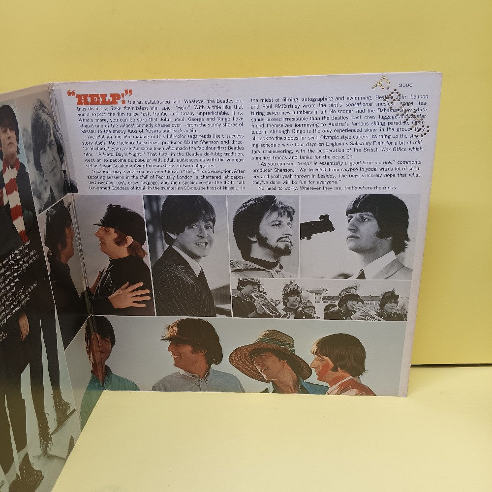 The Beatles - Help! Soundtrack OG MONO PROMO - 1965 - MAS 2386 - Used - VG+ - Vinyl