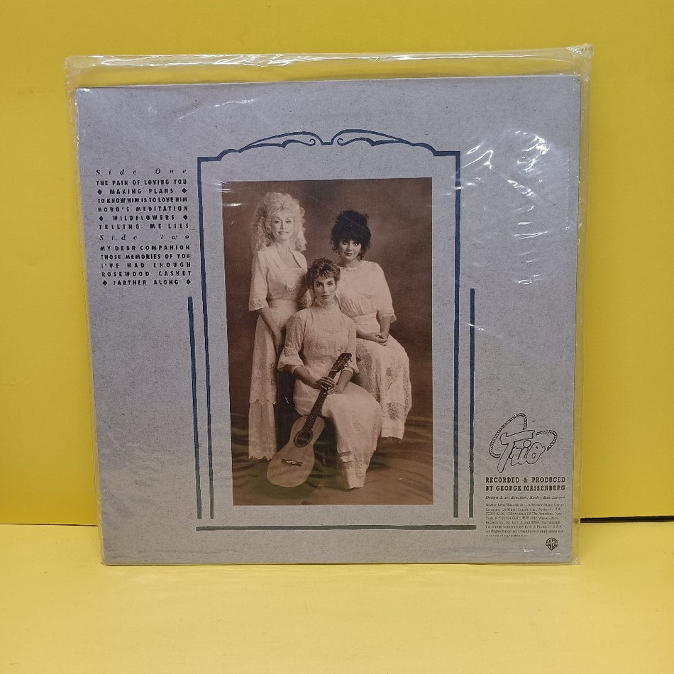 Dolly Parton Linda Ronstadt Emmylou Harris - Trio 180G Audiophile - 2014 - 25491-1 - New - Sealed - Vinyl