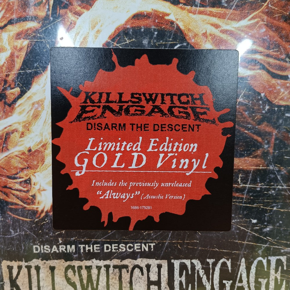 Killswitch Engage - Disarm The Descent LIMITED GOLD VINYL - 2015 - 1686-175281 - New - Sealed - Vinyl