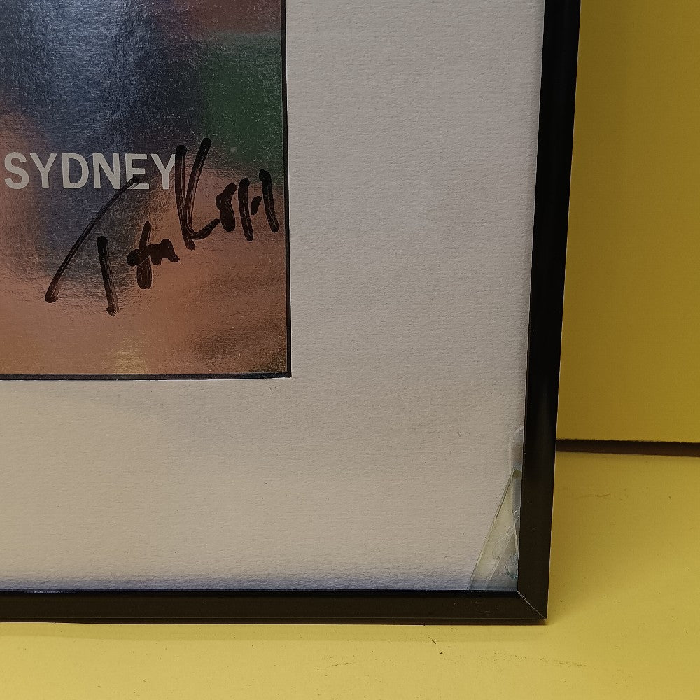 A Chorus Line CAST SIGNED Best Musical 1975 Framed Poster - 1975 - Used - Art