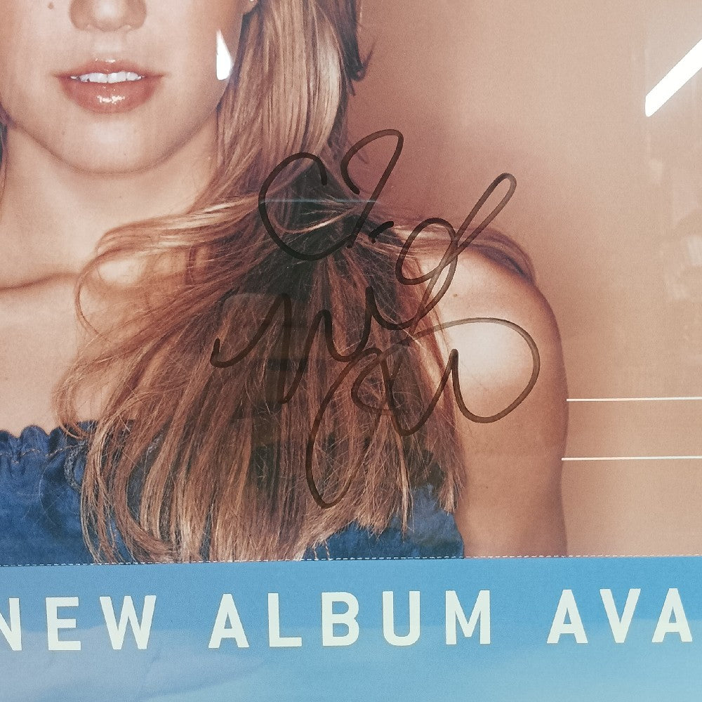 Mandy Moore - I Wanna Be With You SIGNED PROMO Poster - 2000 - Used - Art