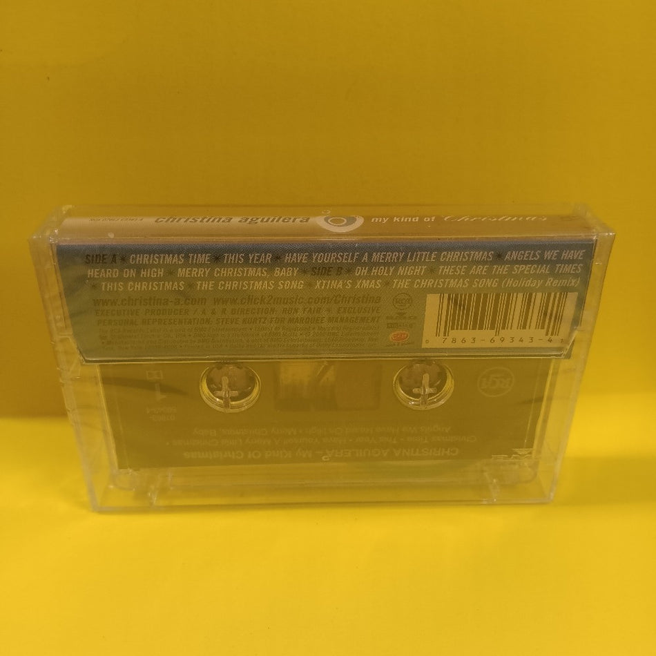Christina Aguilera - My Kind Of Christmas - 2000 - 07863-69343-4 - New - Sealed - Cassettes