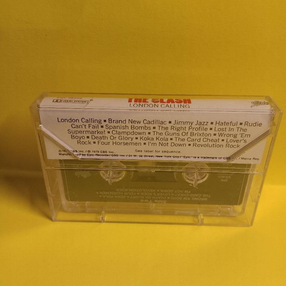 The Clash - London Calling - EGT 36328 - Used - EX - Cassettes