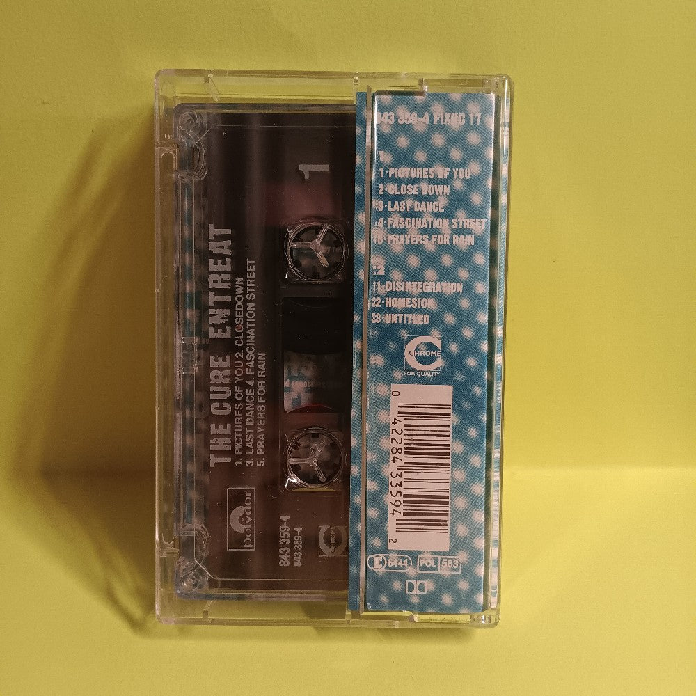 The Cure - Entreat UK - 1991 - FIXHC 17 - Used - EX - Cassettes