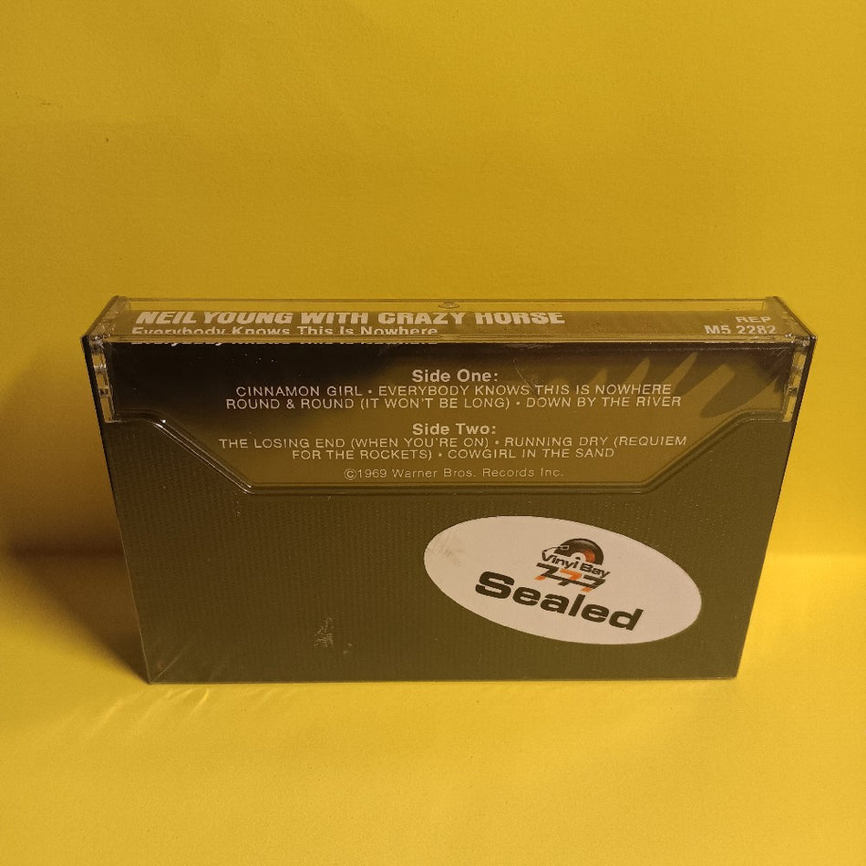 Neil Young & Crazy Horse - Everybody Knows This Is Nowhere - REP M5 2282 - New - Sealed - Cassettes