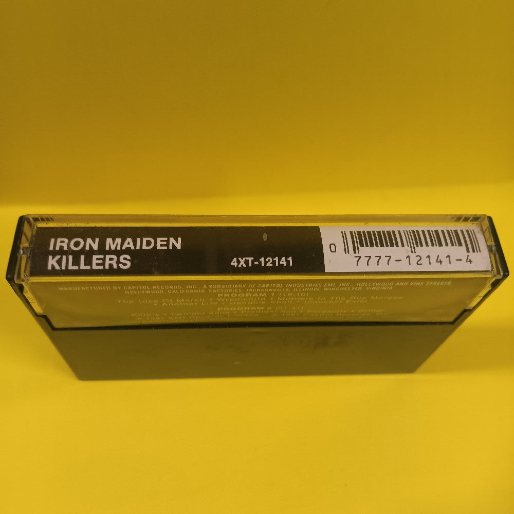 Iron Maiden - Killers - 1981 - 4XT-12141 - Used - EX - Cassettes