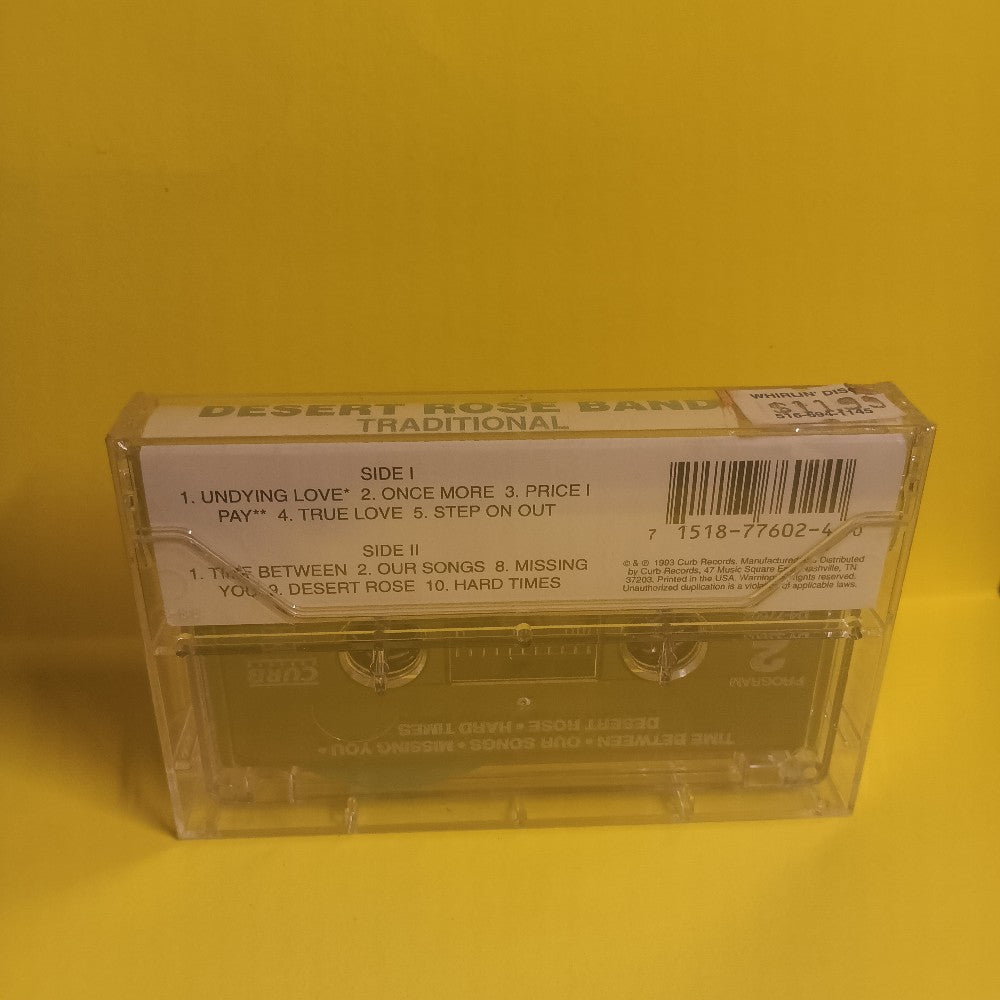 Desert Rose Band - Traditional - 1993 - D4-77602 - New - Sealed - Cassettes