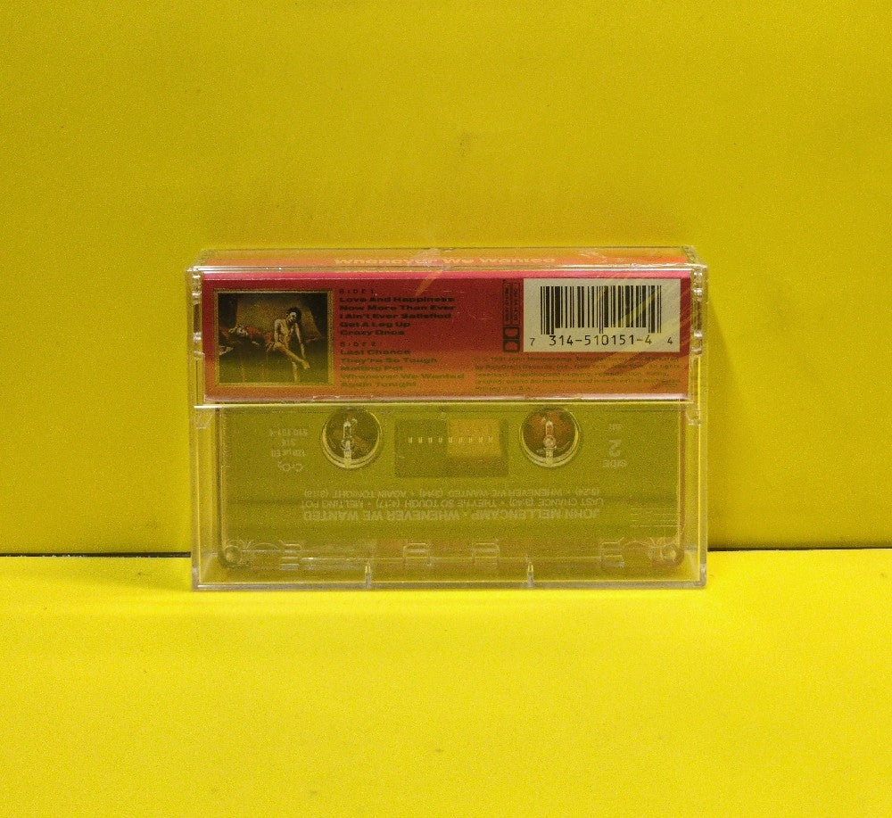 John Cougar Mellencamp - Whenever We Wanted - 1991 - 314 510 151-4 - New - Sealed - Cassettes