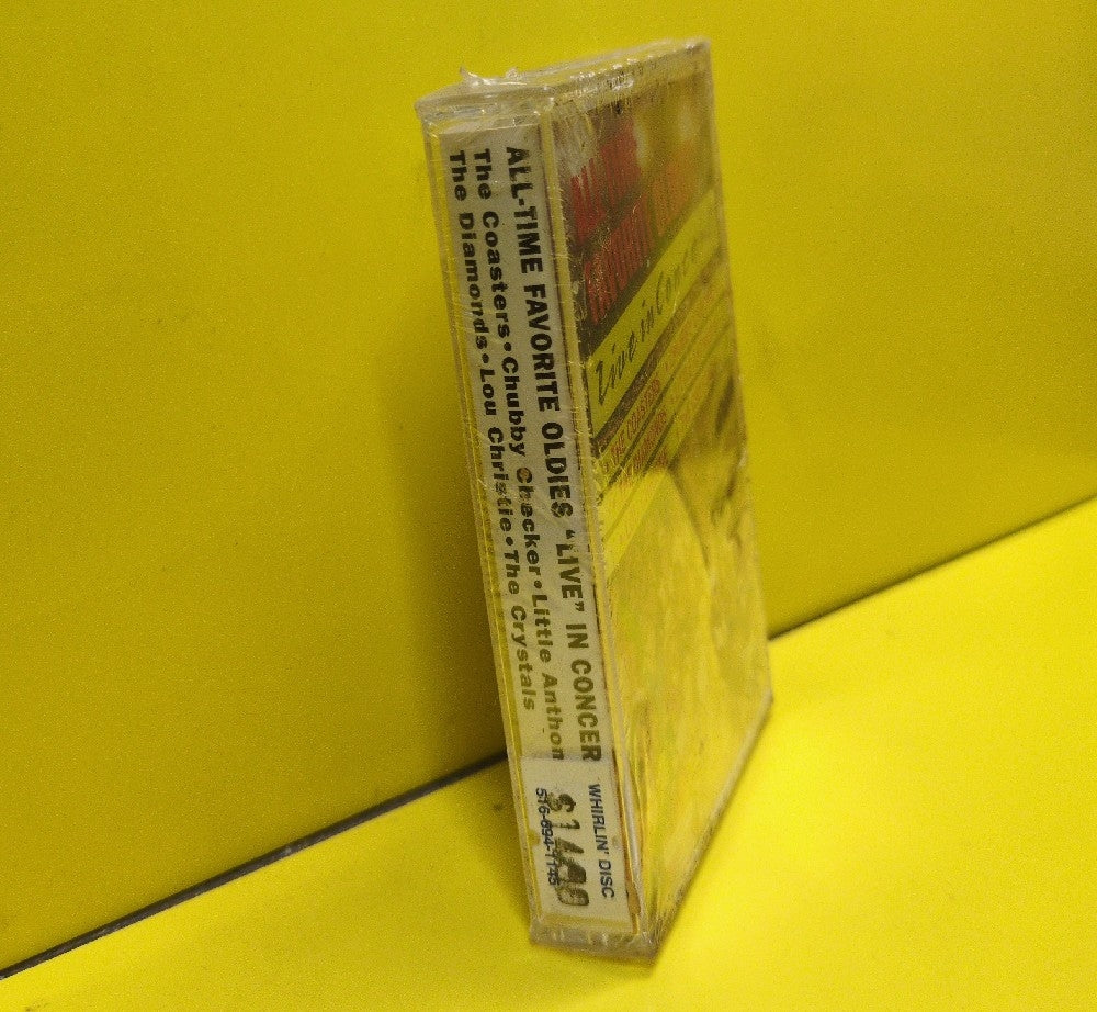 Various - All-Time Favorite Oldies Live In Concert - 1988 - 4XL-57022 - New - Sealed - Cassettes