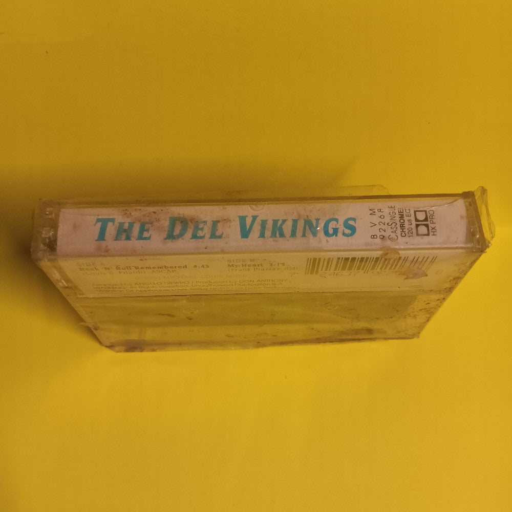 The Del Vikings - Rock N Roll Remembered / My Heart - 1990 - BVM 92268 - New - Sealed - Cassettes