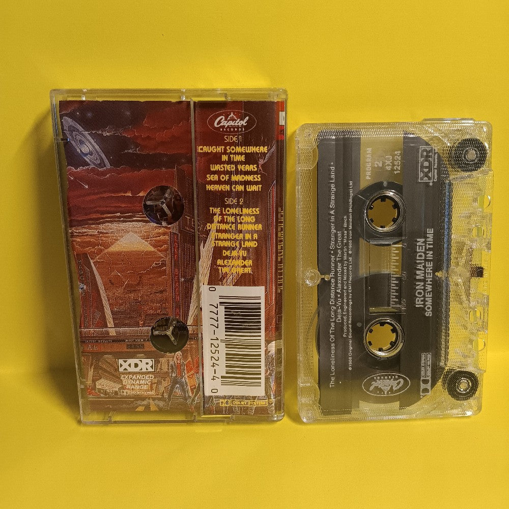 Iron Maiden - Somewhere In Time - 1986 - 4XJ-12524 - Used - EX - Cassettes