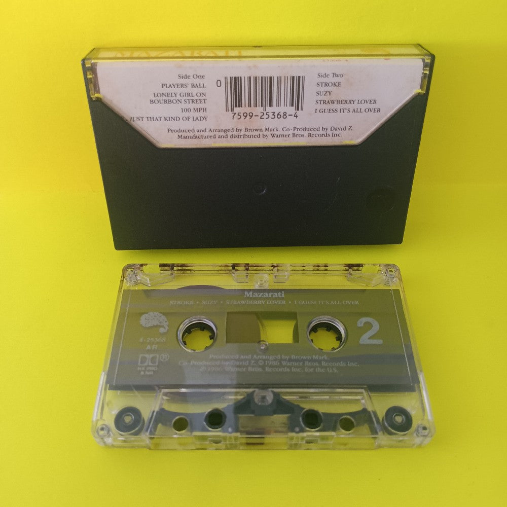 Mazarati - Mazarati / Self Titled - 1986 - 9 25368-4 - Used - EX - Cassettes