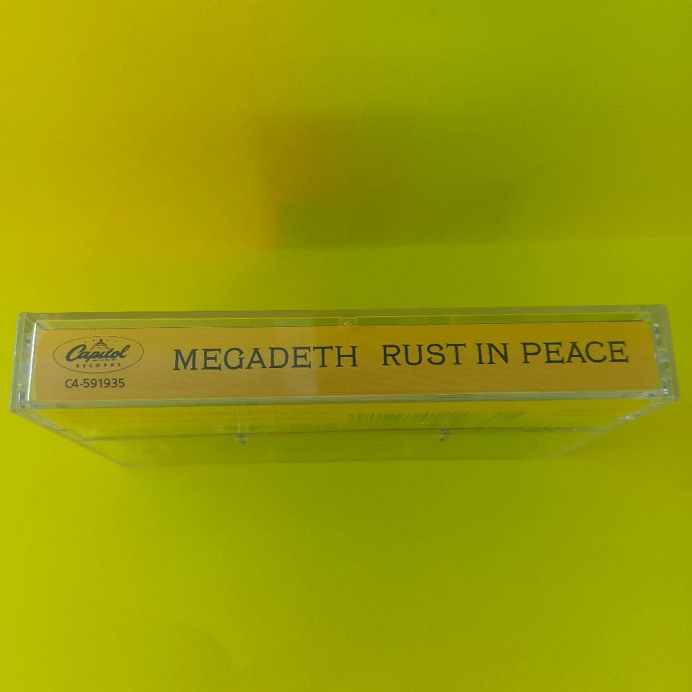 Megadeth - Rust In Peace - 1990 - C4-591935 - Used - EX - Cassettes