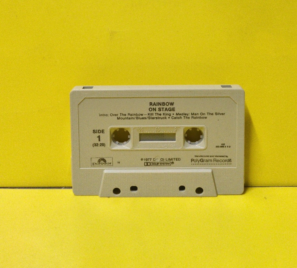 Rainbow - On Stage - 823 656-4 Y-2 - Used - EX - Cassettes - Beige Tape Shell