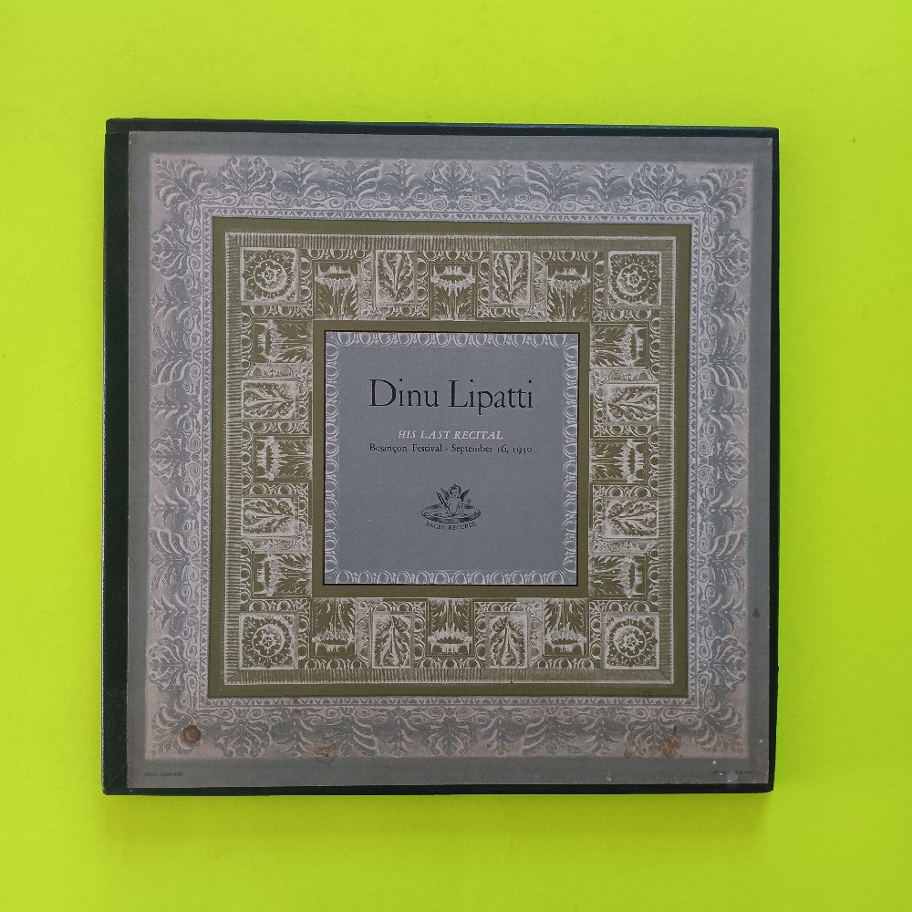 Dinu Lipatti - His Last Recital Besancon Festival 2LP Box Set W. Book - 3556B - Used - VG++ - Vinyl