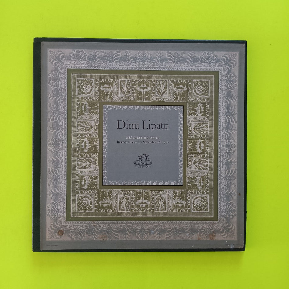 Dinu Lipatti - His Last Recital Besancon Festival 2LP Box Set W. Book - 3556B - Used - VG++ - Vinyl