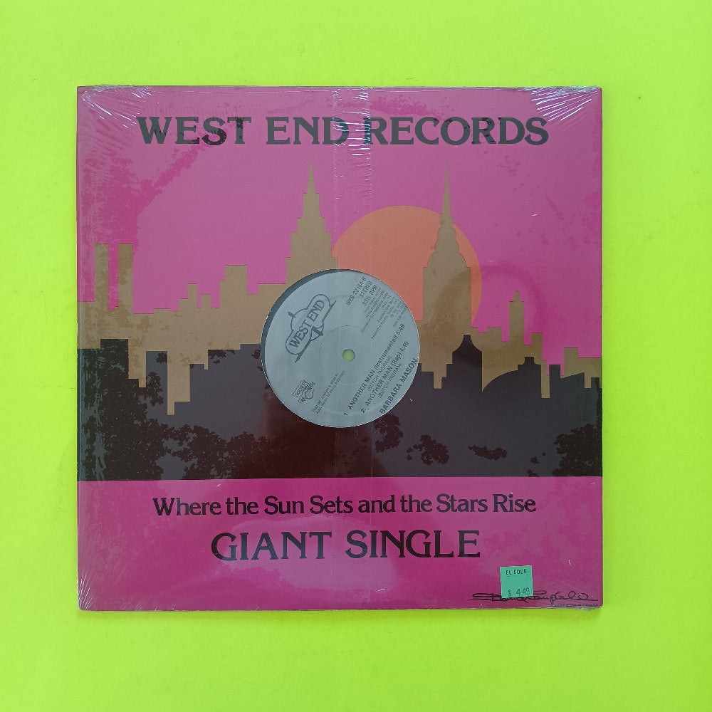Barbara Mason - Another Man 12" SHRINK - 1983 - WES 22164 - Used - EX - Vinyl